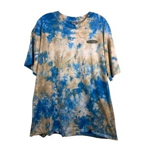 Ocean Pacific OP Vintage Sky + Sand T-Shirt Tie Dye Surf Beach - Men’s XL